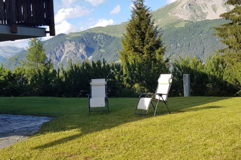 Chalet Wulli In Der Naehe Der Skianlagen Savognin Dış mekan fotoğraf